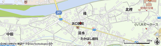 西田治療院周辺の地図