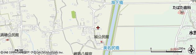 熊本県荒尾市蔵満1582周辺の地図