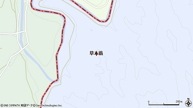 〒788-0035 高知県宿毛市草木薮の地図