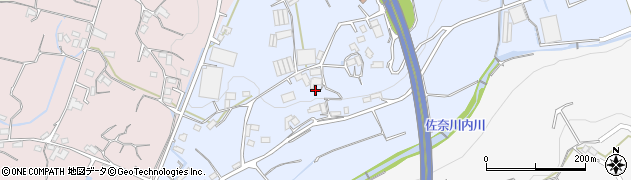 長崎県大村市立福寺町1388周辺の地図
