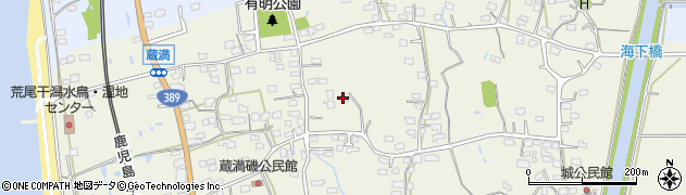 熊本県荒尾市蔵満617周辺の地図