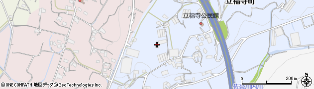 長崎県大村市立福寺町1453周辺の地図
