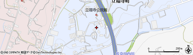 長崎県大村市立福寺町1193周辺の地図