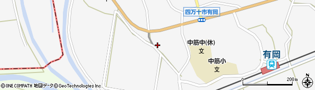 高知県四万十市有岡1326周辺の地図