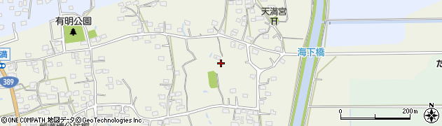 熊本県荒尾市蔵満1337周辺の地図