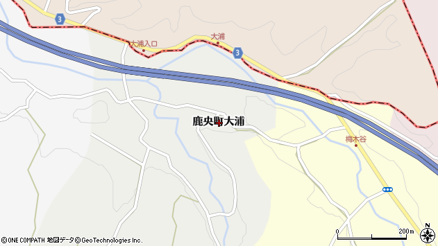 〒861-0576 熊本県山鹿市鹿央町大浦の地図