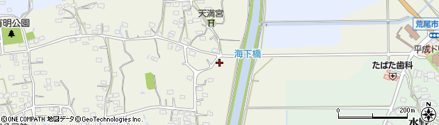 熊本県荒尾市蔵満1610周辺の地図