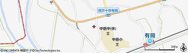 高知県四万十市有岡1284周辺の地図