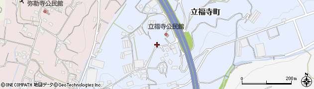長崎県大村市立福寺町1184周辺の地図