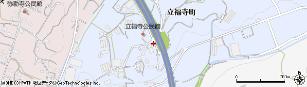 長崎県大村市立福寺町1201周辺の地図