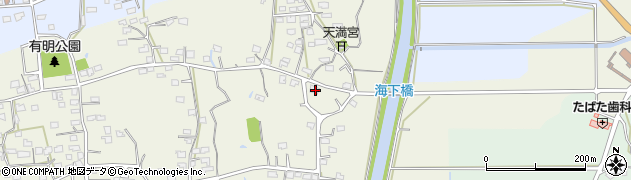 熊本県荒尾市蔵満1293周辺の地図