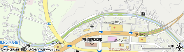 九州電気保安協会（一般財団法人）佐伯事業所周辺の地図