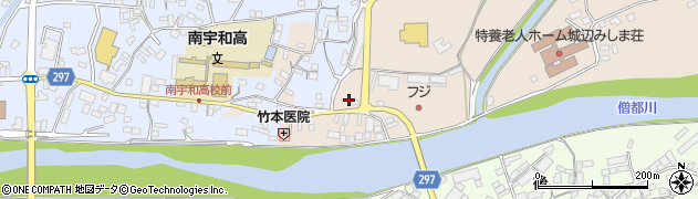 愛媛県愛南町（南宇和郡）城辺甲（土居）周辺の地図