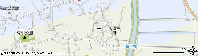 熊本県荒尾市蔵満1167周辺の地図