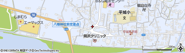 愛媛県南宇和郡愛南町御荘平城1647周辺の地図