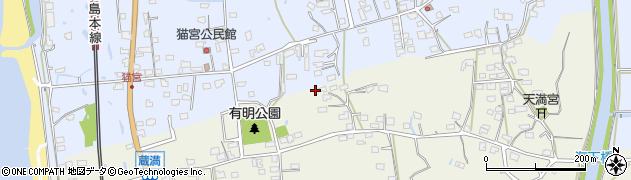 熊本県荒尾市蔵満1062周辺の地図