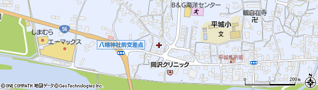 愛媛県南宇和郡愛南町御荘平城1549周辺の地図