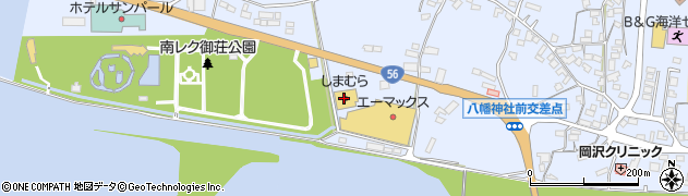 ファッションセンターしまむら南宇和店周辺の地図