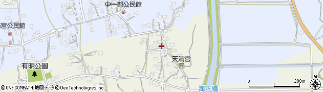 熊本県荒尾市蔵満1179周辺の地図