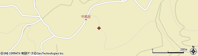 佐賀県藤津郡太良町牛尾呂周辺の地図