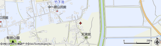 熊本県荒尾市蔵満1207周辺の地図
