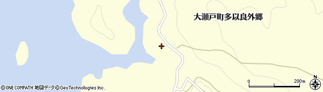 長崎県西海市大瀬戸町多以良外郷1608周辺の地図