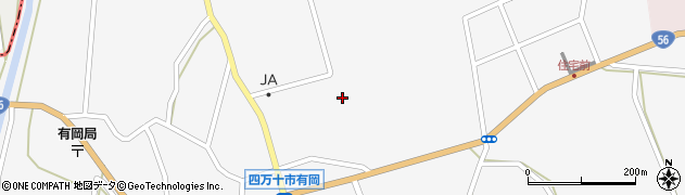 高知県四万十市有岡1108周辺の地図