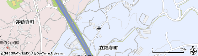 長崎県大村市立福寺町874周辺の地図