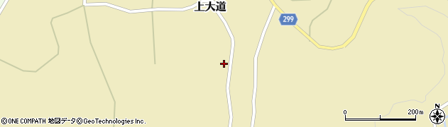 愛媛県南宇和郡愛南町上大道1317周辺の地図