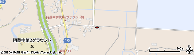 熊本県阿蘇市三久保669周辺の地図