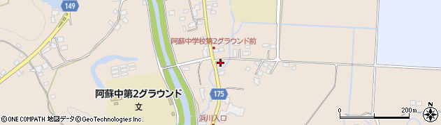 熊本県阿蘇市三久保585周辺の地図
