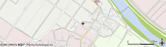 熊本県菊池市七城町橋田113周辺の地図