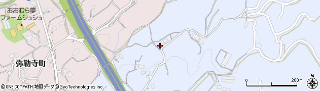 長崎県大村市立福寺町882周辺の地図