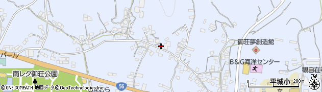 愛媛県南宇和郡愛南町御荘平城1318周辺の地図