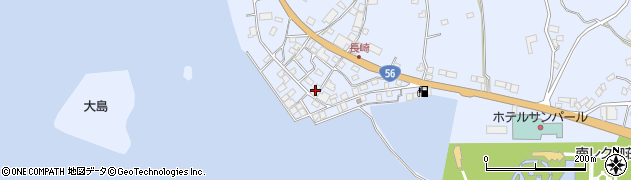 愛媛県南宇和郡愛南町御荘平城119周辺の地図