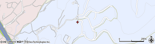 長崎県大村市立福寺町718周辺の地図