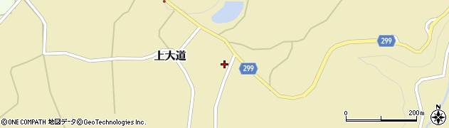 愛媛県南宇和郡愛南町上大道796周辺の地図