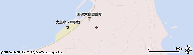 大分県佐伯市鶴見大字大島857周辺の地図