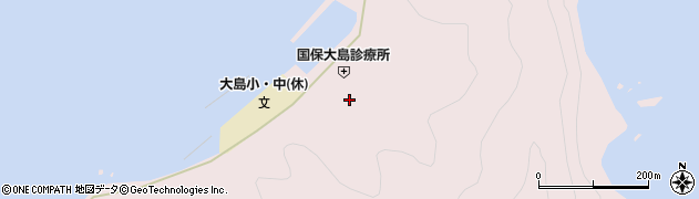 大分県佐伯市鶴見大字大島804周辺の地図