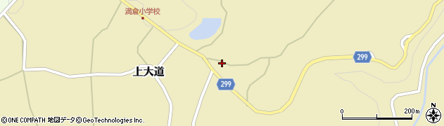 愛媛県南宇和郡愛南町上大道817周辺の地図