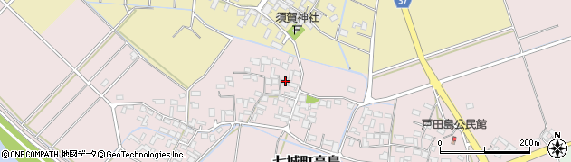 熊本県菊池市七城町高島925周辺の地図