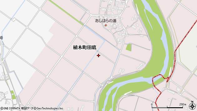 〒861-0112 熊本県熊本市北区植木町田底の地図