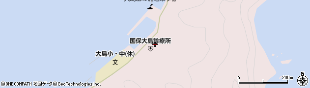 大分県佐伯市鶴見大字大島1603周辺の地図