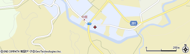 熊本県菊池市中原4772周辺の地図