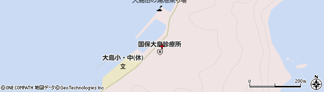 大分県佐伯市鶴見大字大島1003周辺の地図