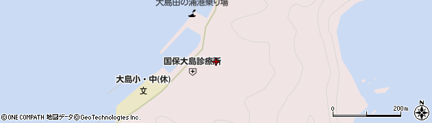大分県佐伯市鶴見大字大島999周辺の地図