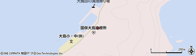 大分県佐伯市鶴見大字大島1010周辺の地図