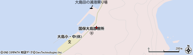 大分県佐伯市鶴見大字大島1011周辺の地図
