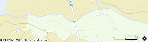 田古里川橋周辺の地図