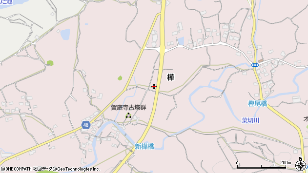 〒864-0165 熊本県荒尾市樺の地図